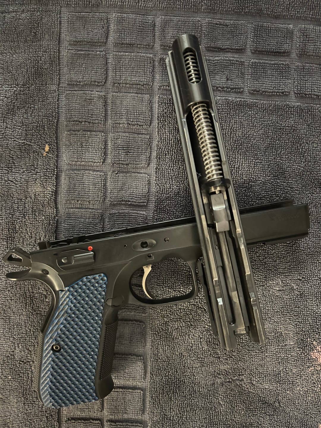 Customer photo review of CZ Shadow 2 Tungsten Guide Rod