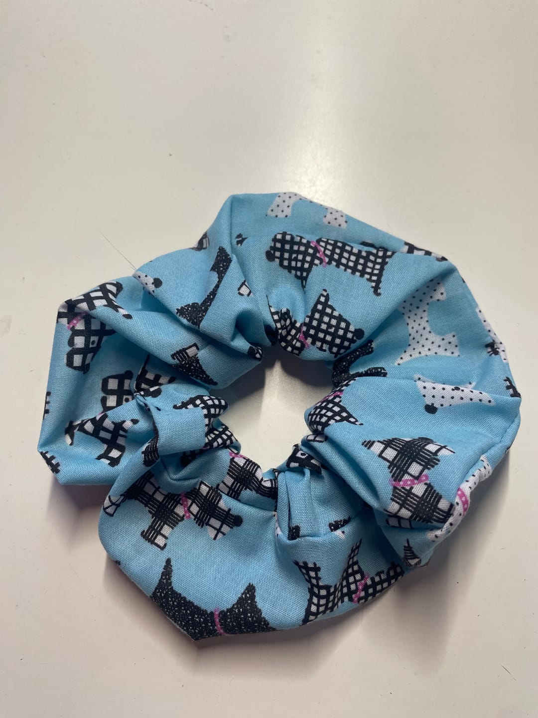 Customer photo review of Scotty Dog Polycotton Fabric
