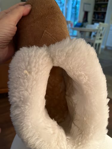 Customer photo review of Sheepskin Shoe Insoles