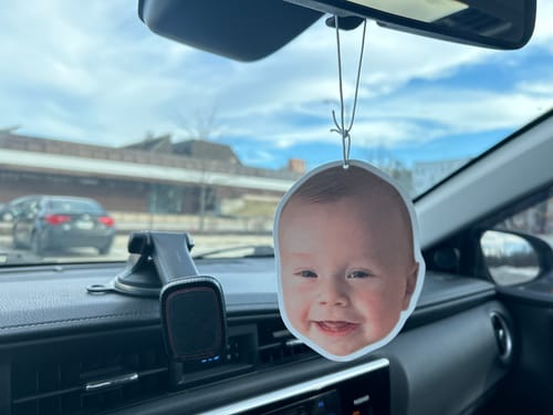 Customer photo review of Custom Air Freshener