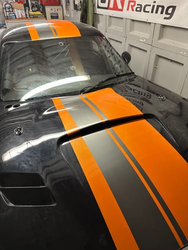 Customer photo review of Black Sliding Retained Pin Bonnet Pin Kit