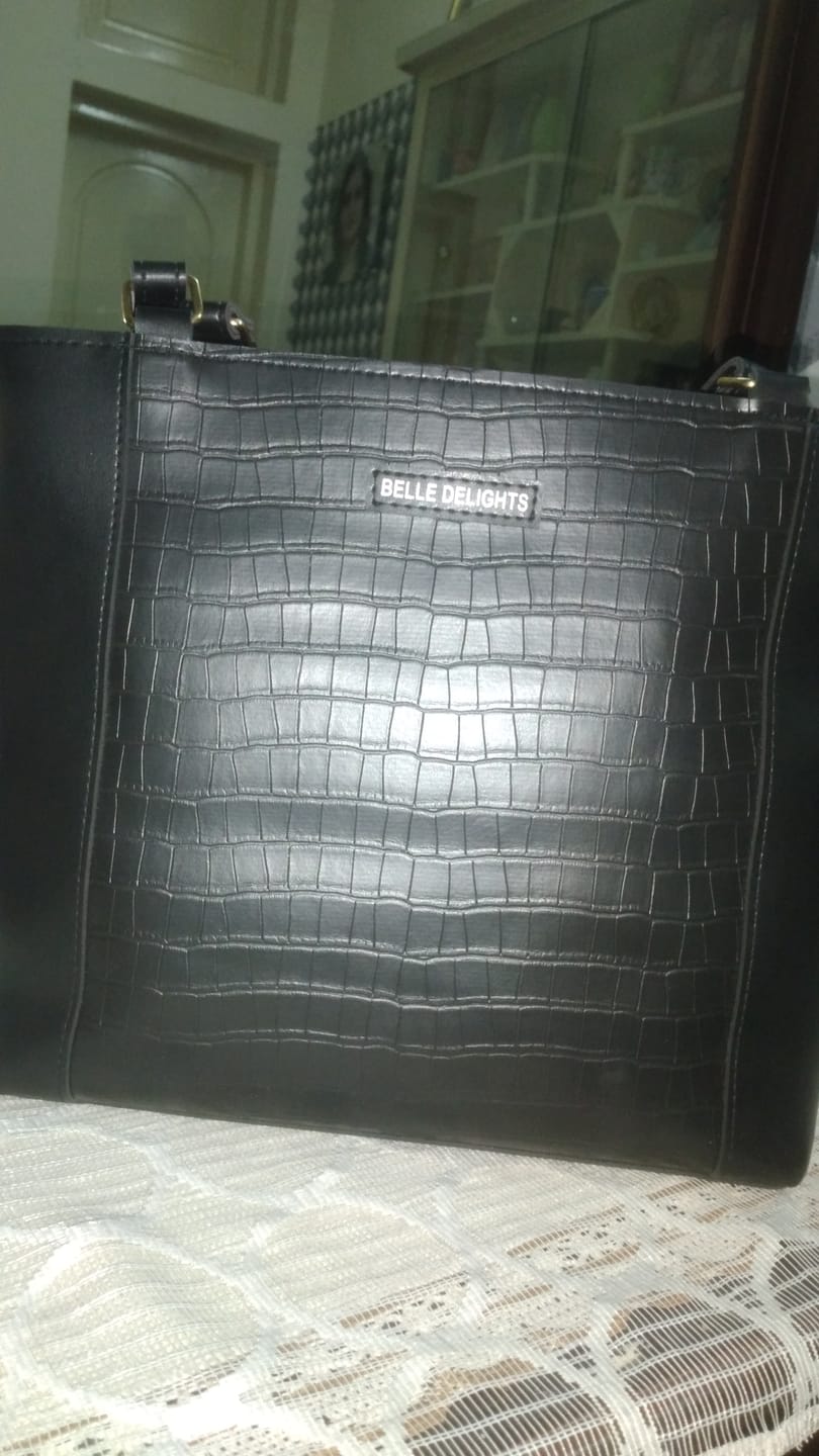 Customer photo review of Belle Coco Tote Bag Black