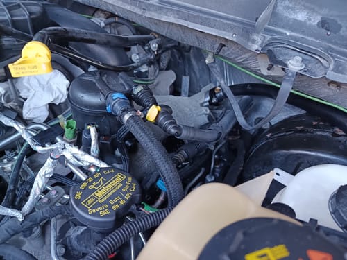 Customer photo review of SPE Motorsport 6.7L Powerstroke CCV Reroute Kit