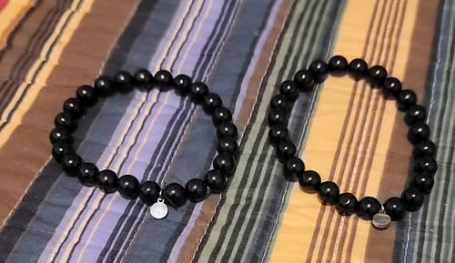 Customer photo review of Black Tourmaline Bracelet
