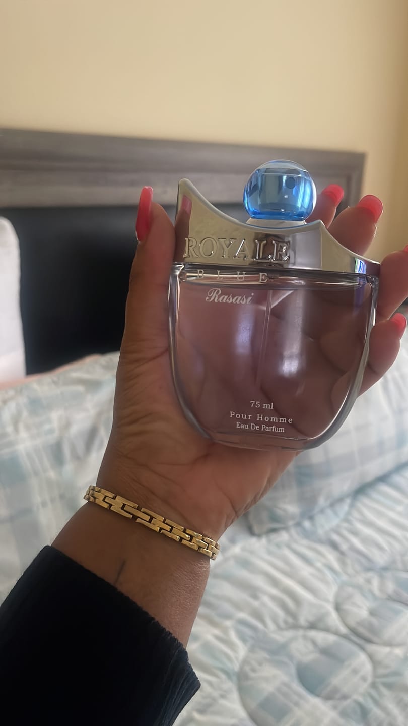 Customer photo review of Royale Blue Rasasi 75ml