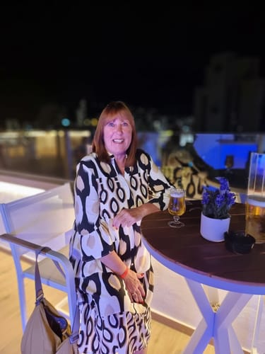 undefined review of Printed 3/4 sleeve dress image 1 out of 1
