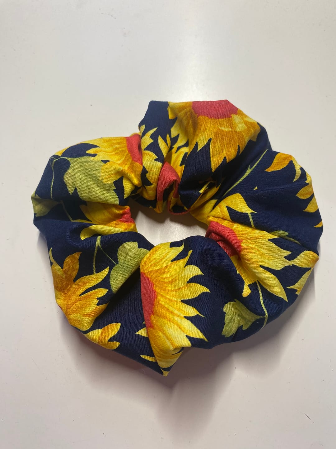 Customer photo review of Sunflowers Rose & Hubble Cotton Poplin Fabric