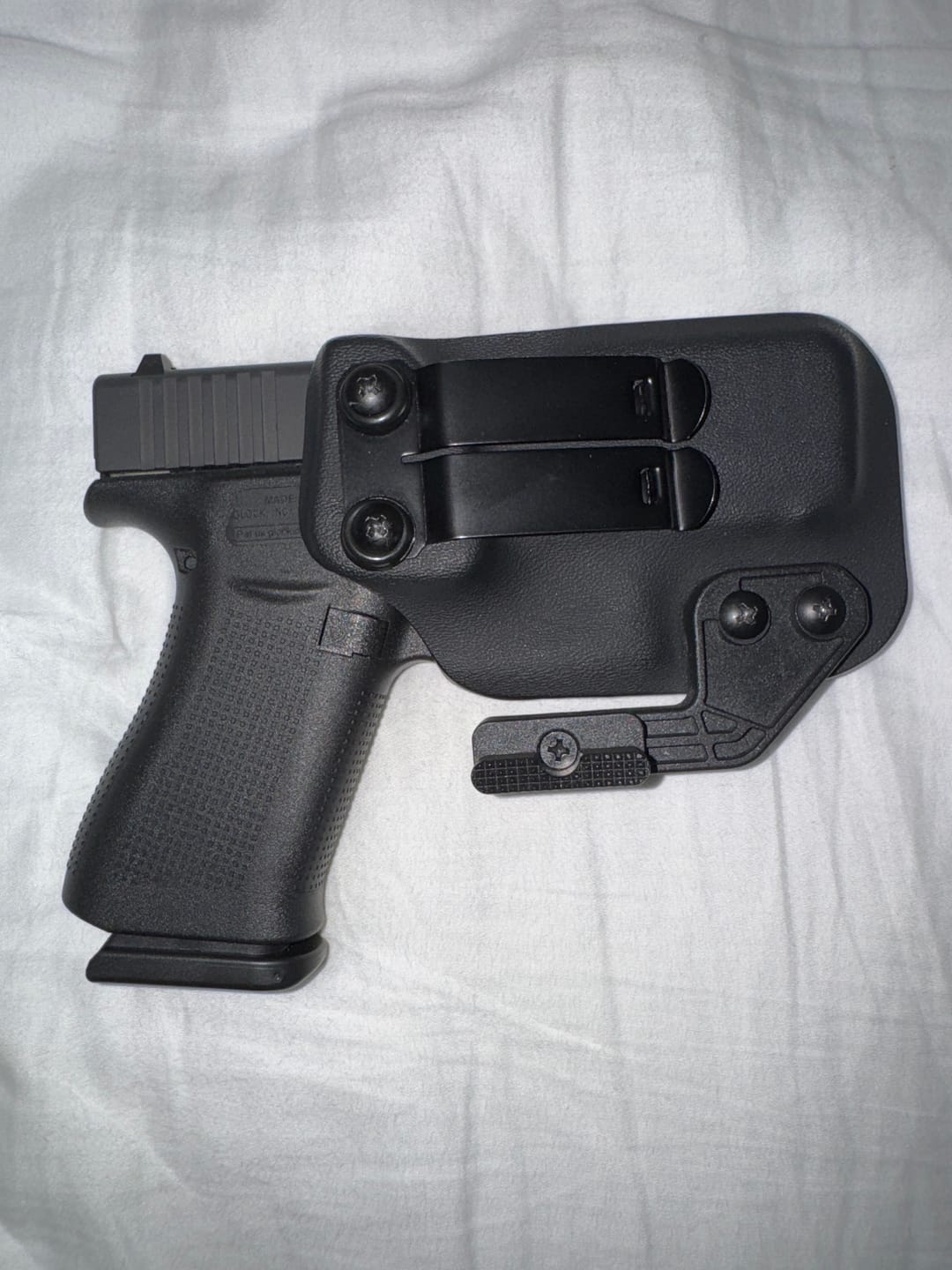 the best glock 43x gun holster Mike S. review of Breakout 2.0 IWB Holster | Rapid Access, Complete Concealment, and All-Day Comfort.