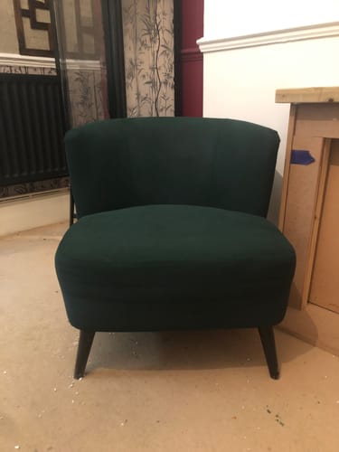 Customer photo review of Fabric Paint -- Dark Green