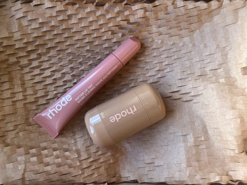 Customer photo review of pocket blush - sleepy girl -  soft mauve - Disponivel