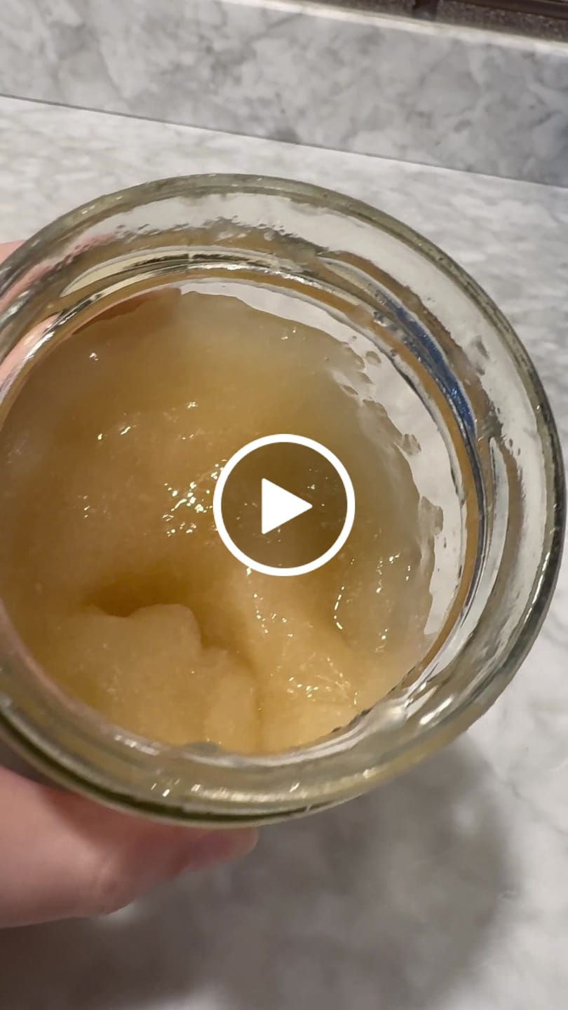Customer video review of Sea Moss Gel with Peach (540gm)