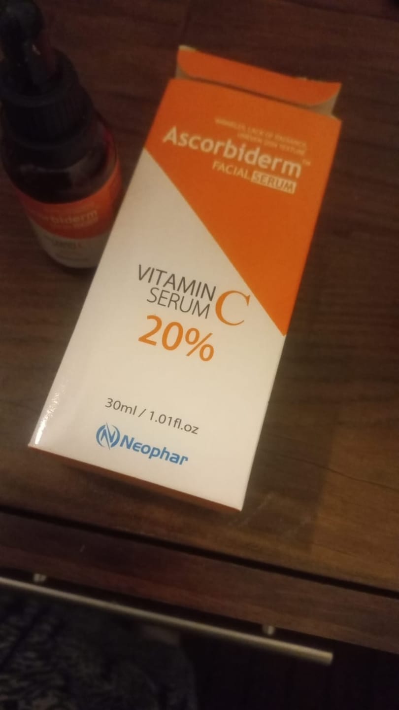 Customer photo review of Ascorbiderm Vitamin C Facial Serum 20%
