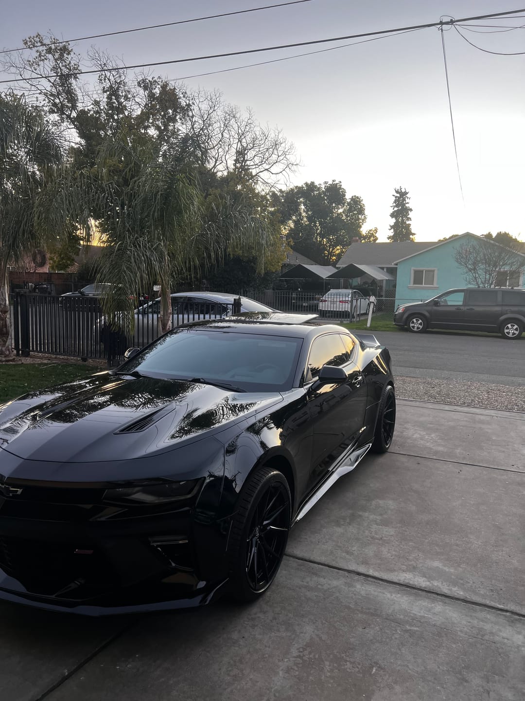 Customer photo review of 6th Gen Camaro ZL1 Conversion Side Skirts