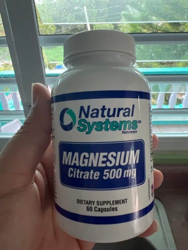 Customer photo review of Complejo de Citrato de Magnesio - 500 mg
