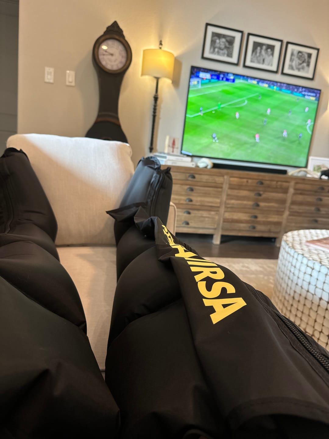 Customer photo review of NAMIRSA PRO AIR COMPRESSION BOOTS