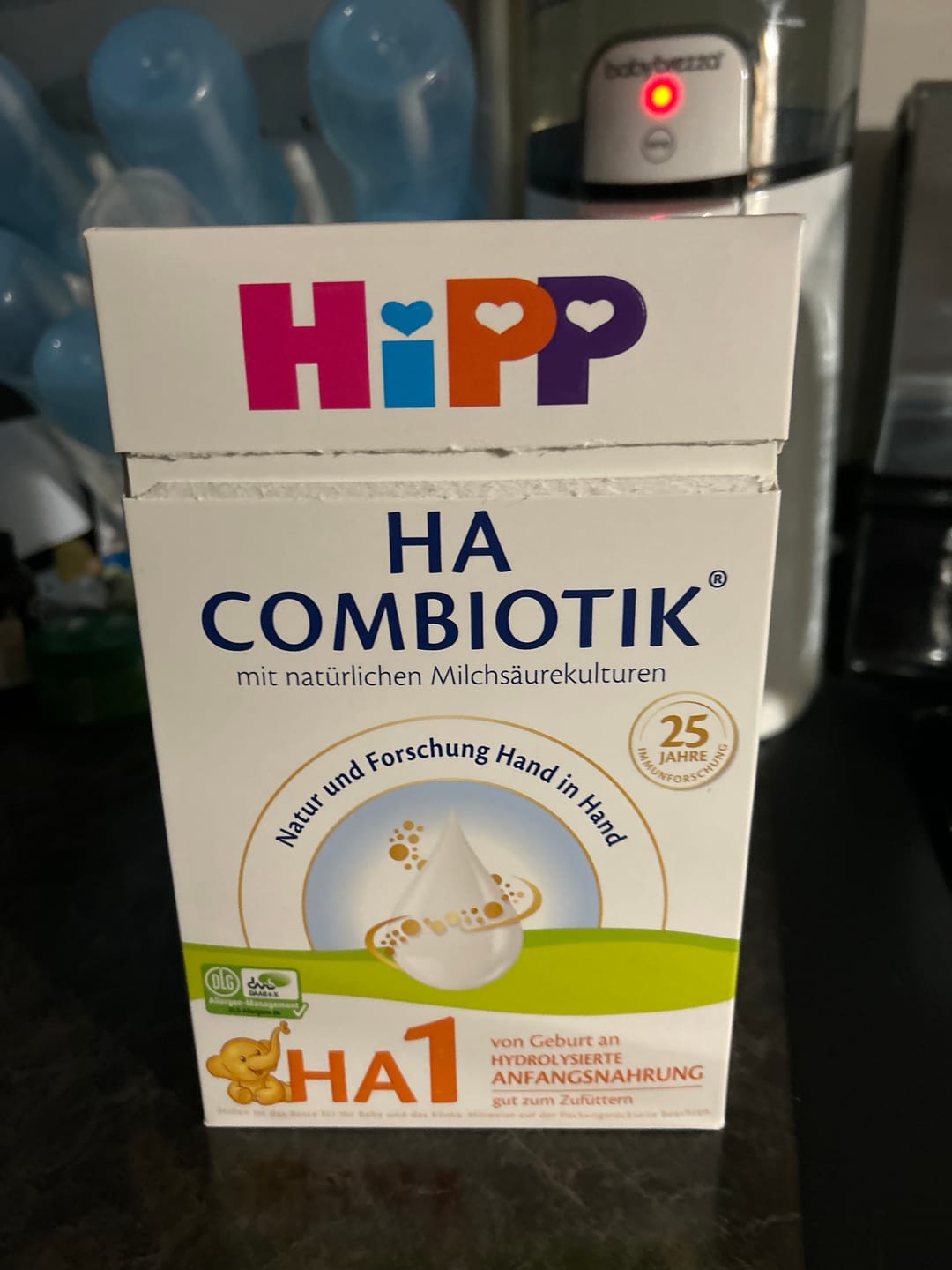 Customer photo review of HiPP HA Formula Stage 1