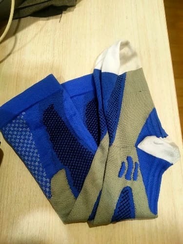 Customer photo review of KneePro FlexFit Compression Socks