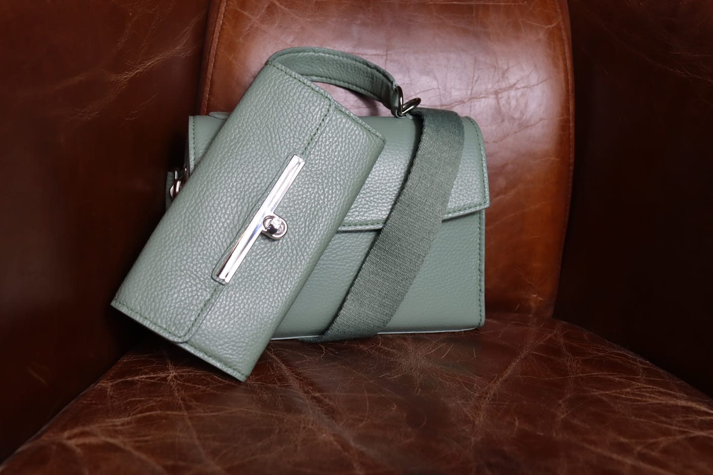 Customer photo review of DIY-Box: The Flap Wallet