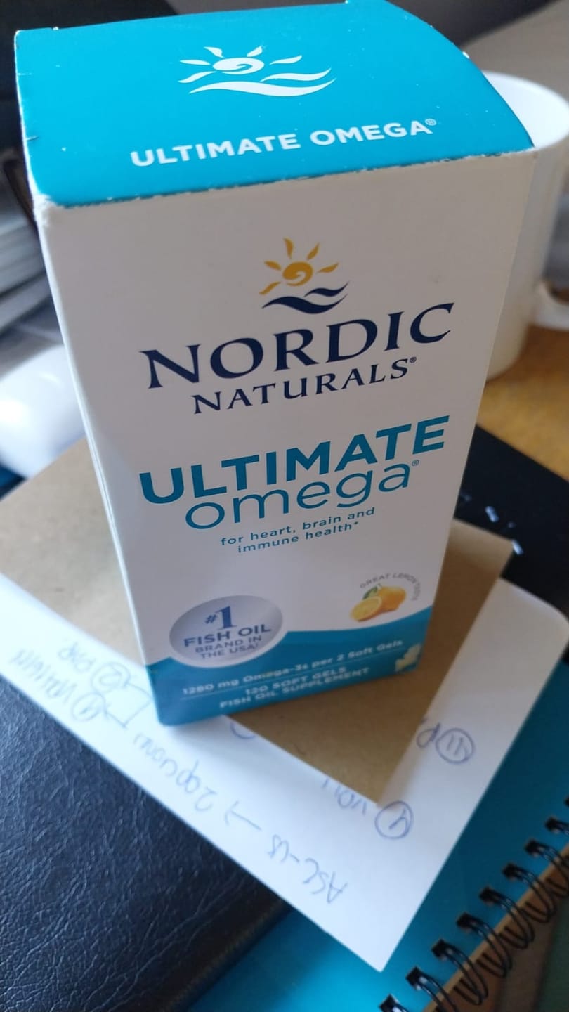 Customer photo review of Ultimate Omega-3 1.280 mg-120 softgel
