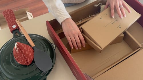 Customer photo review of No. 8 Enamel Coated Dutch Oven