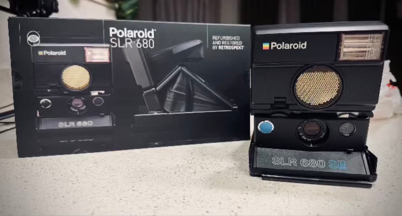Customer photo review of Polaroid Folding Camera Replacement Button and Installation Service