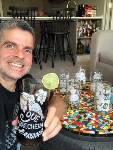 Customer photo review of Chamo Glass - Juego de 6 Vasos