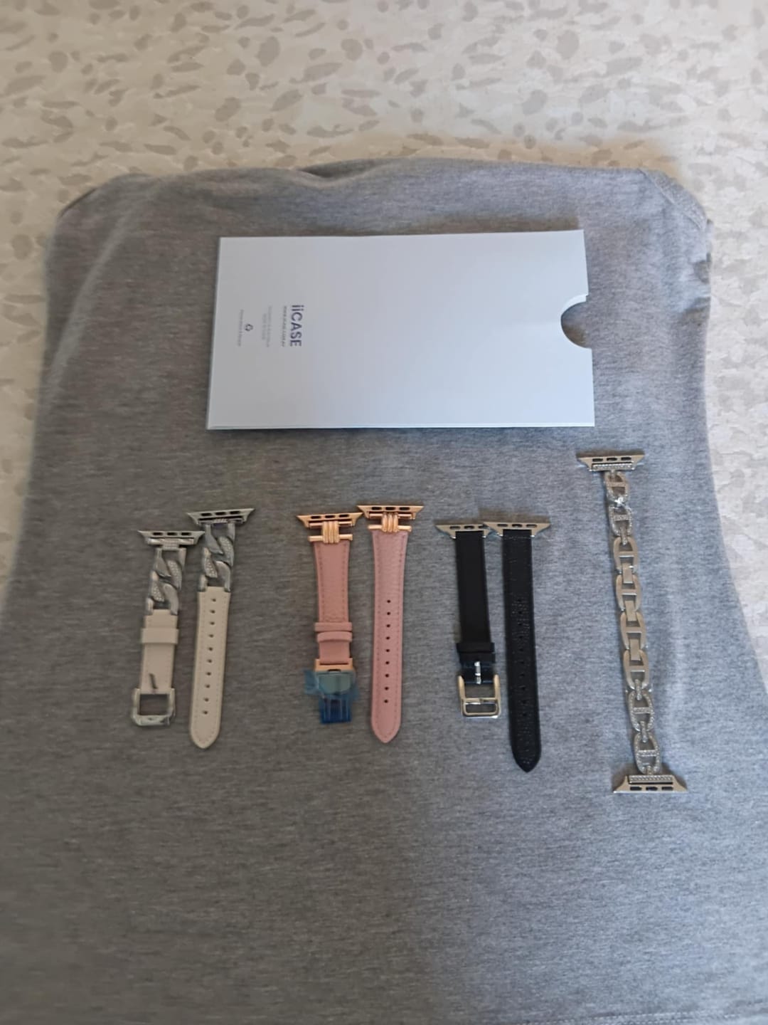 Customer photo review of H Buckle Swift Leather Strap