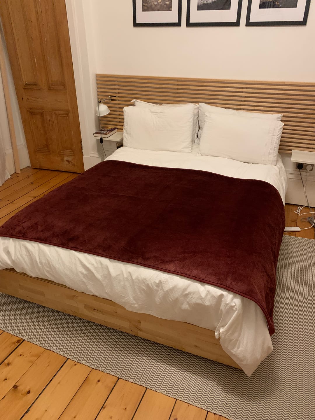 Customer photo review of Waterproof Splash Blanket™️ - Moon Blood The OG