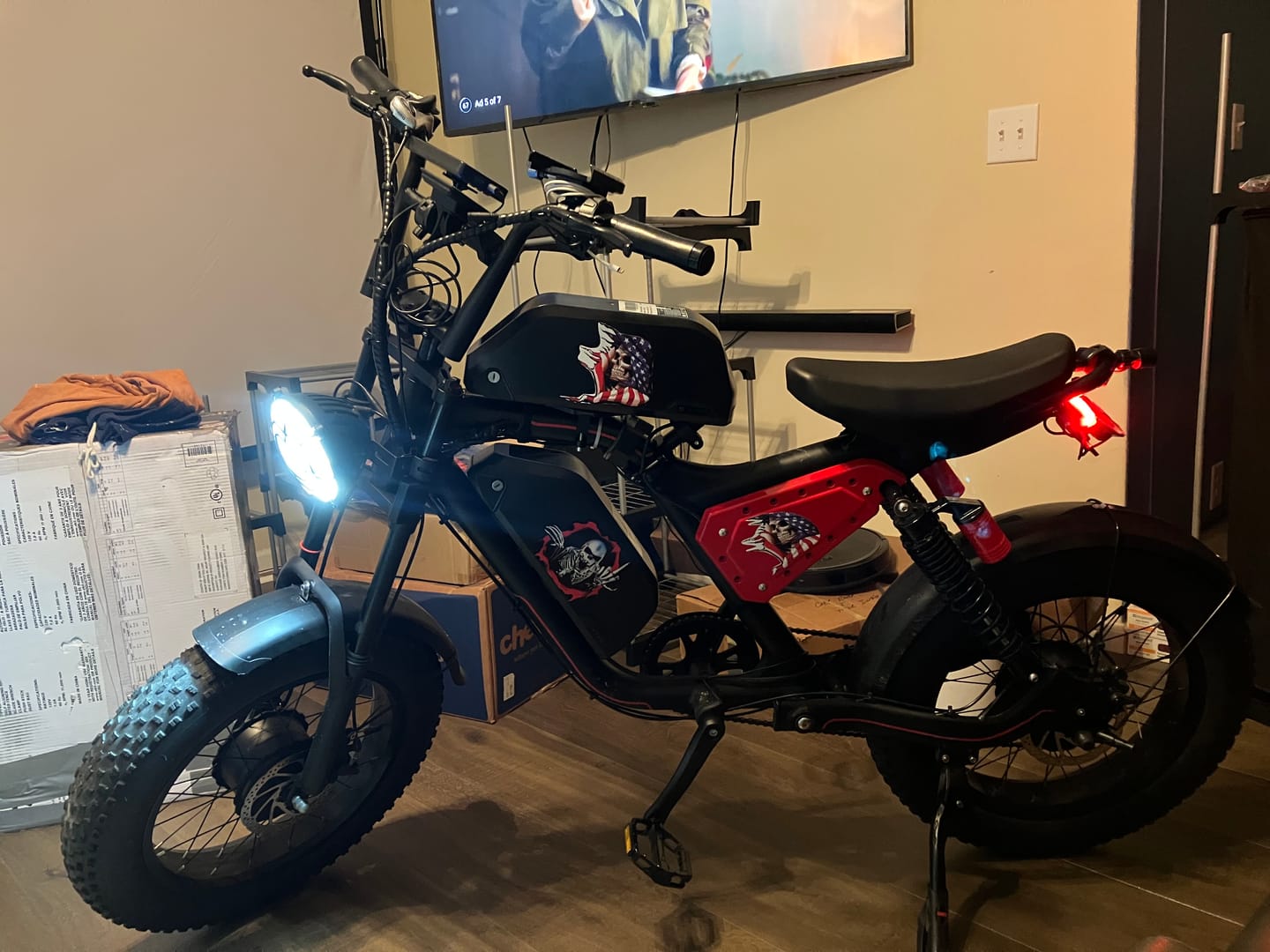 Customer photo review of Direct Attach Battery Mount (For Some Bikes & Trikes)