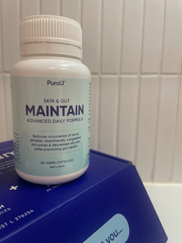 Customer photo review of Skin & Gut Maintain™