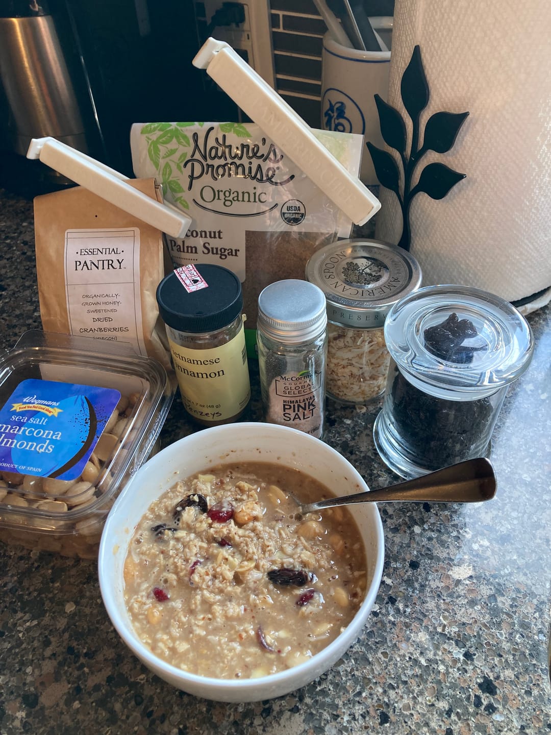 Customer photo review of Apple Cinnamon Oatmeal