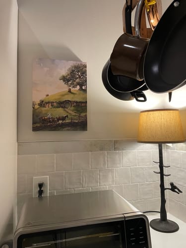 Customer photo review of The Lord Of The Rings: Gandalf Riding In The Shire