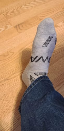 Customer photo review of Men's Alpaca Socks