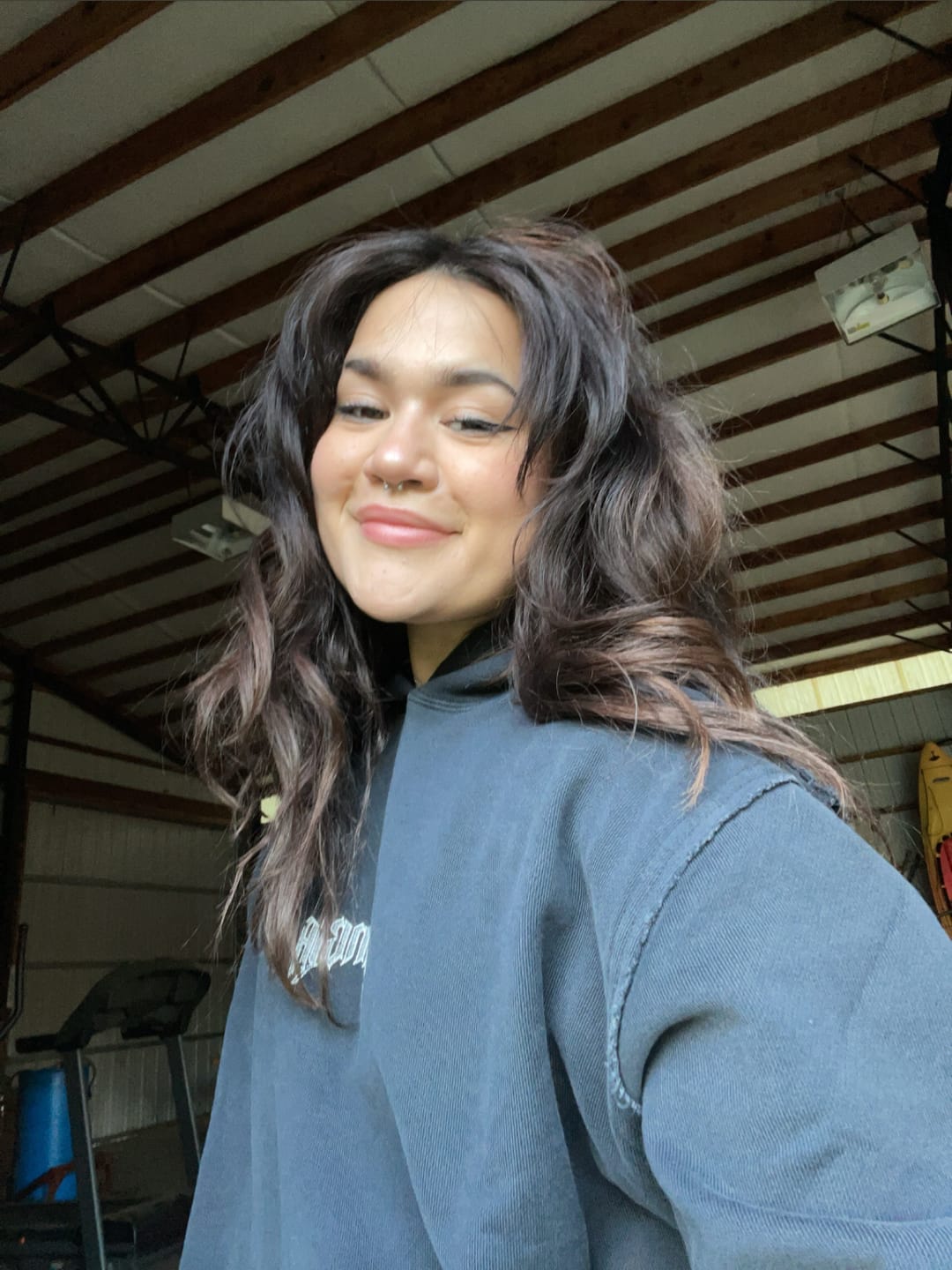 Customer photo review of W549 Rebel Hoodie