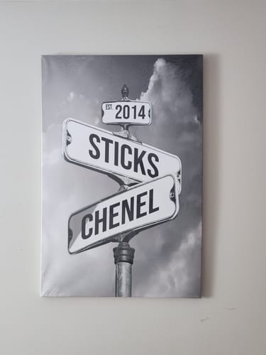 Customer photo review of COUPLES DATE OF LOVE by Cstm Canvas