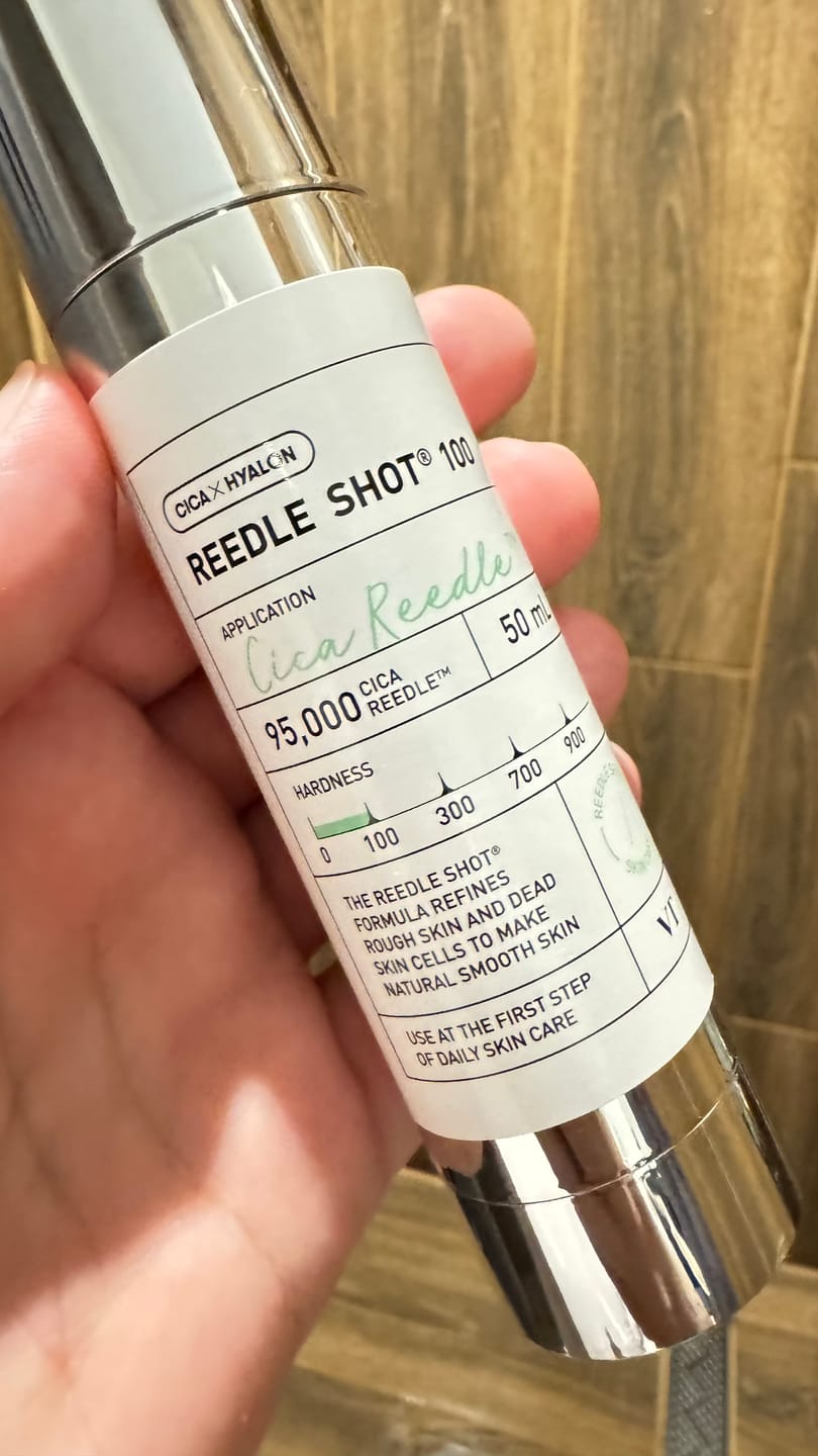 Customer photo review of Serums-būsteris ar mikroadatām VT Cosmetics Reedle Shot 100