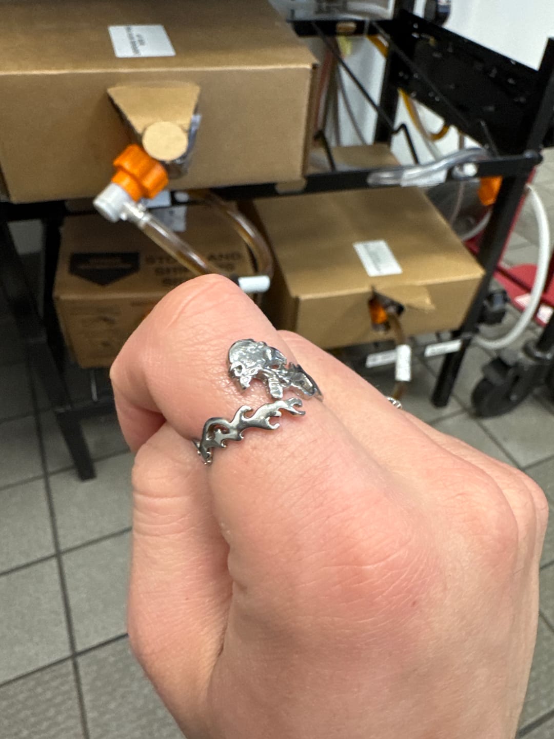 Customer photo review of LIFE ON FIRE RING