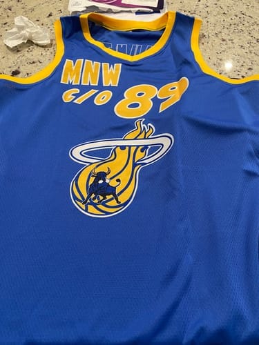 Customer photo review of Custom Black Yellow Double Side Sets Design Sportswear Basketball Jersey