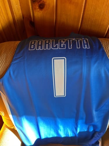 Customer photo review of Custom Black Pink Chest Slash Patttern Double Side Sports Uniform Basketball Jersey