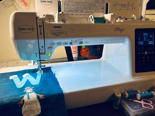 Customer photo review of Babylock Allegro Sewing & Quilting Machine