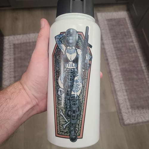 Customer photo review of Space Siren (Water Bottle)