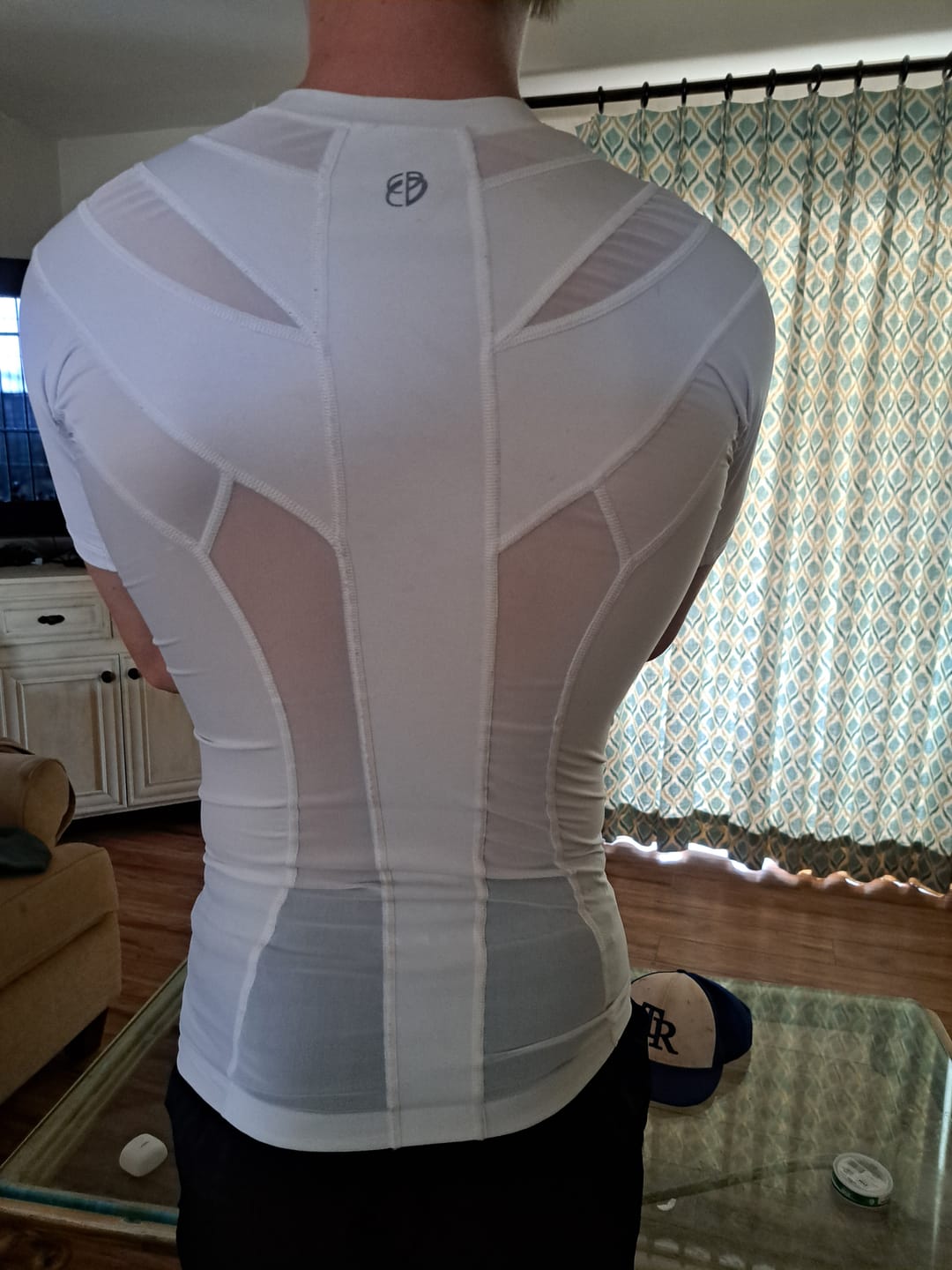 Customer photo review of Posture Shirt For Men - Pullover
