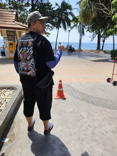 Customer photo review of Koi King T-Shirt