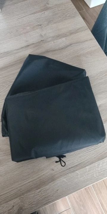 Customer photo review of Capa Protetora para Churrasqueira Impermeável e Resistente