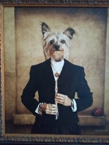 Customer photo review of Prom corduroy dress with lace details 4808