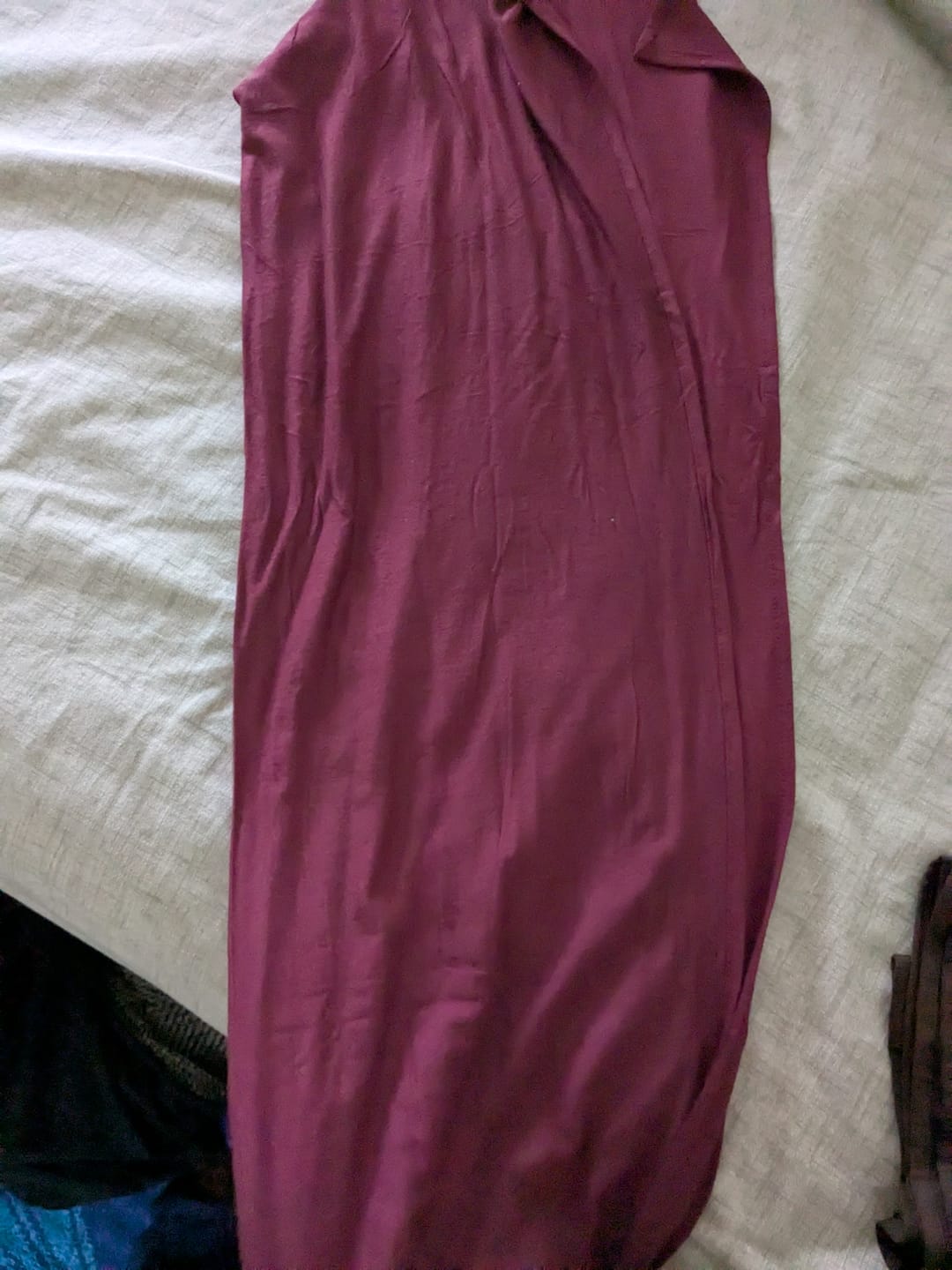 Customer photo review of Premium Jersey Hijab - Cherry