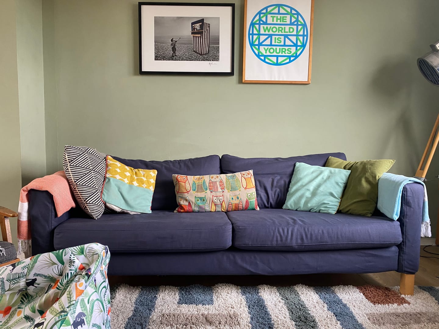 Customer photo review of KARLSTAD 3 Seat IKEA Sofa Cover