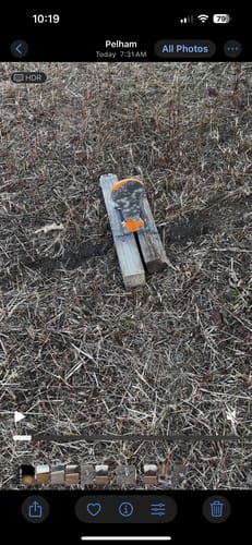 Customer photo review of 3/8" AR500 12" Classic Popper Steel Shooting Target