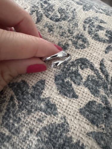 Customer photo review of Hug From Heaven Ring