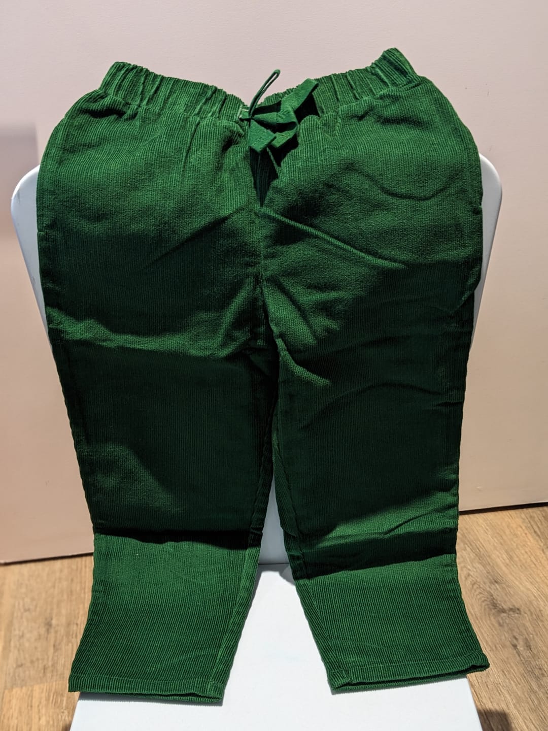 Customer photo review of Vintage Green Comfy Trousers